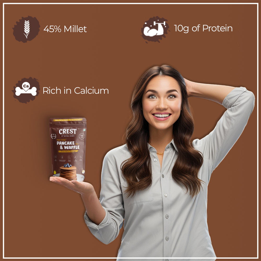 Chocolate Multi Millet Pancake & Waffle Mix