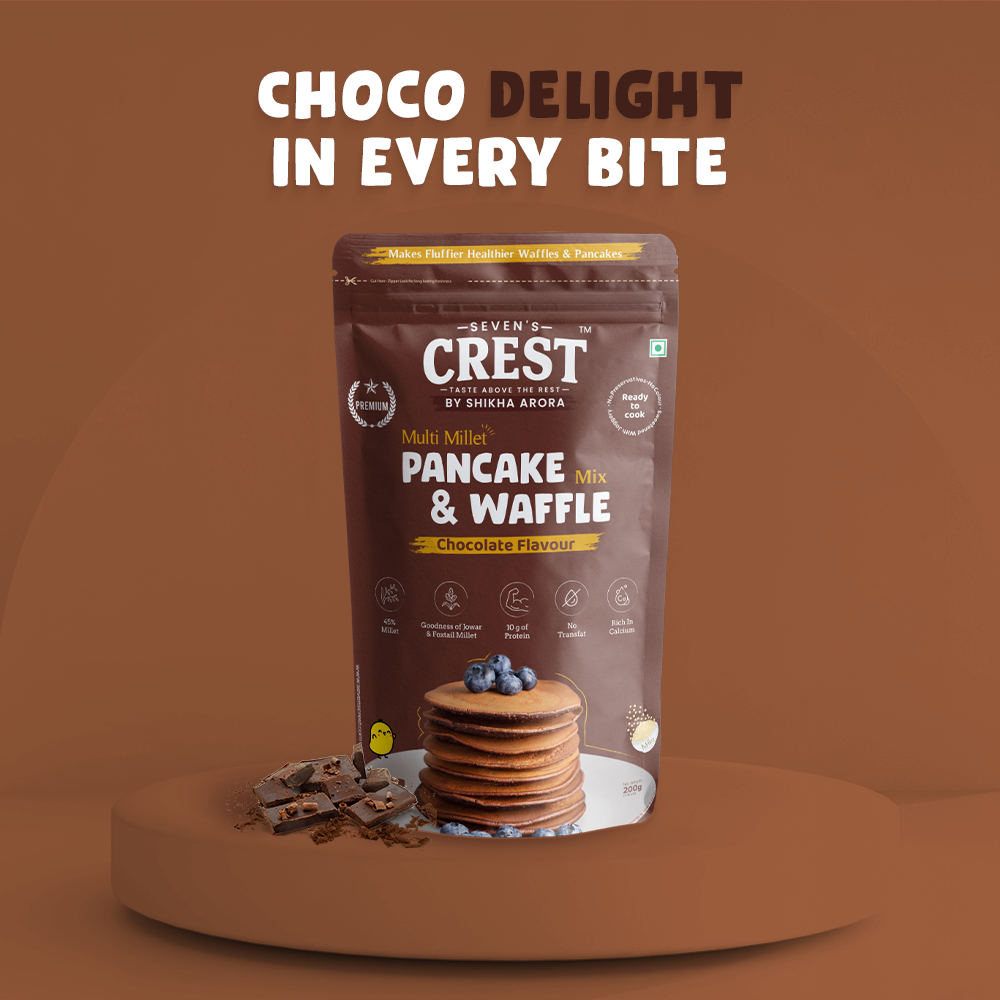 Chocolate Multi Millet Pancake & Waffle Mix