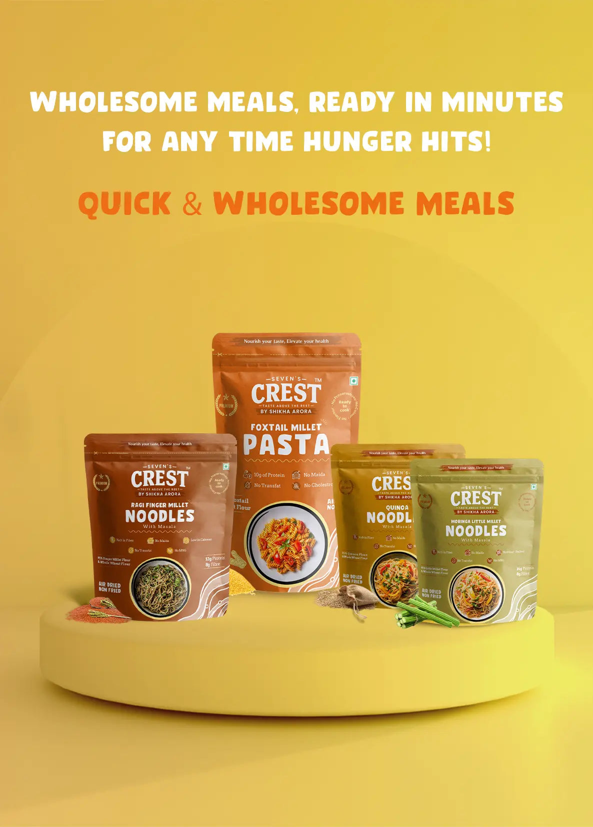 Quick & Wholesome Meals (Pack of 4)