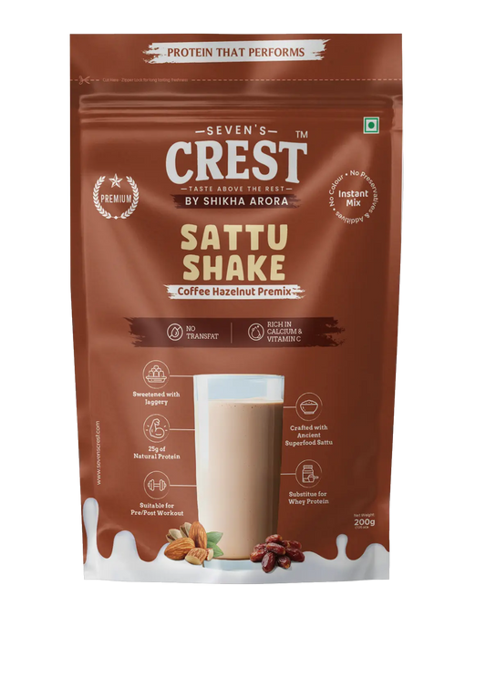 Coffee Hazelnut Sattu Shake Premix