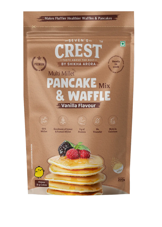 Vanilla Multi Millet Pancake & Waffle mix