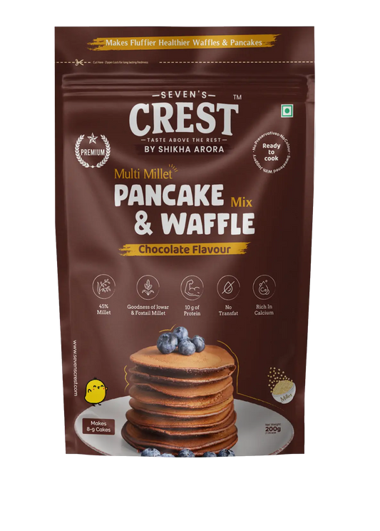 Chocolate Multi Millet Pancake &amp; Waffle Mix