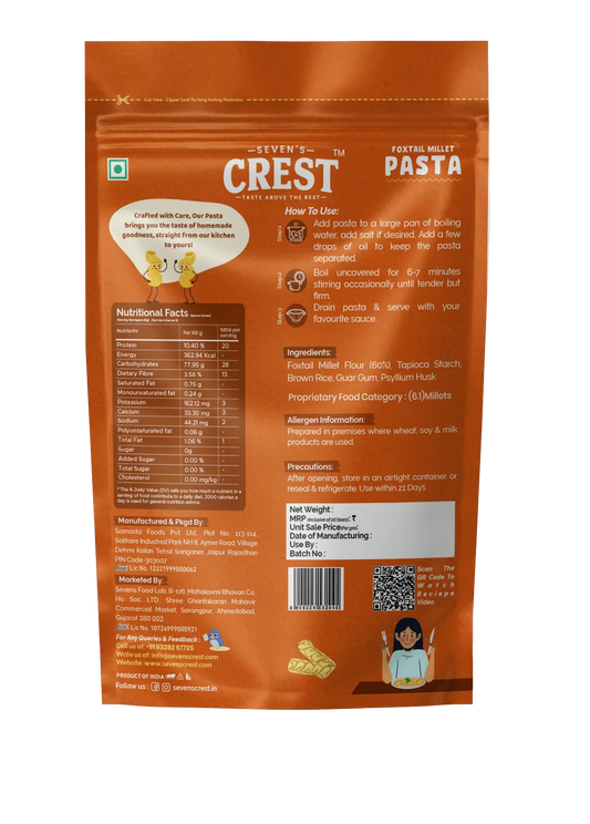 Foxtail Millet Pasta 200 gm