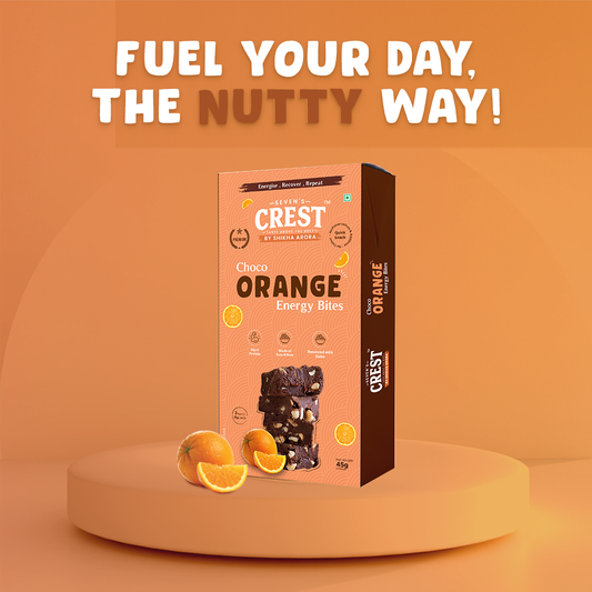 Choco Almond & Orange Energy Bites Pack of 2- (45g each)