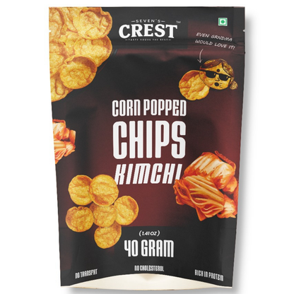 Corn Popped Chips- Kimchi- 40g