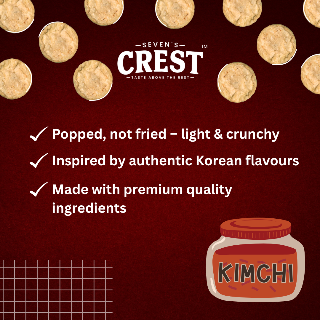 Corn Popped Chips- Kimchi- 40g